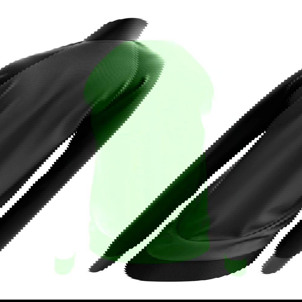 Palestine Concept Football Track Jacket (Green)