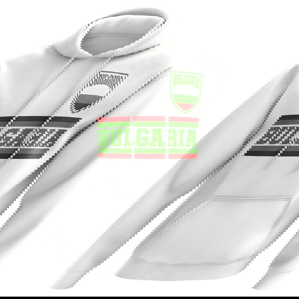 Bulgaria Core Football Country Hoody (White)