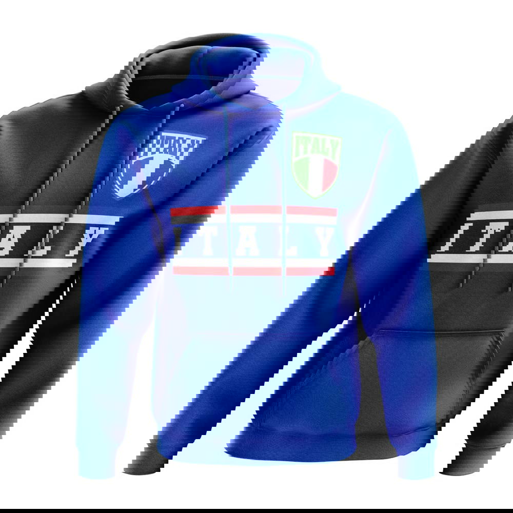 Italy Core Football Country Hoody (Blue)