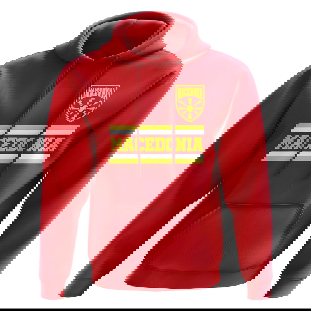 Macedonia Core Football Country Hoody (Red)
