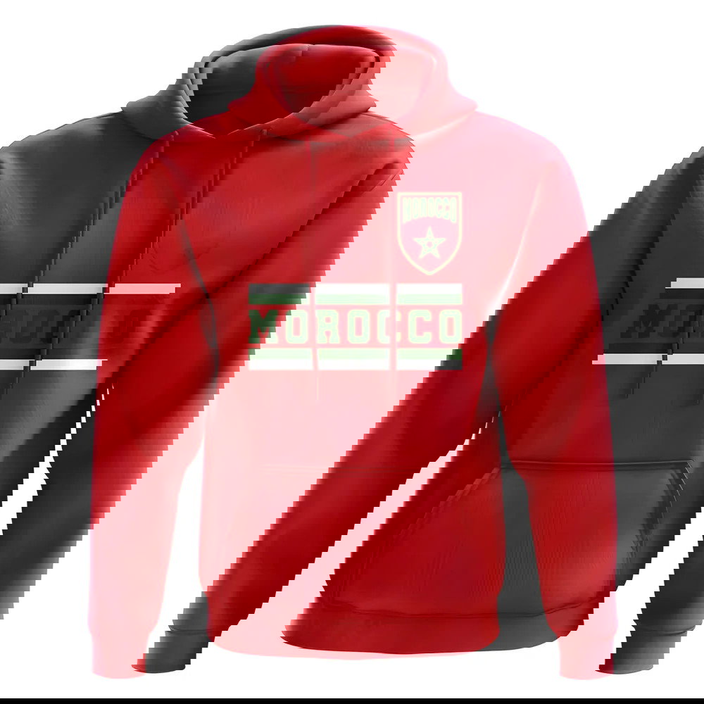 Morocco Core Football Country Hoody (Red)