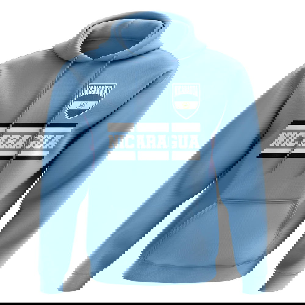 Nicaragua Core Football Country Hoody (Sky)