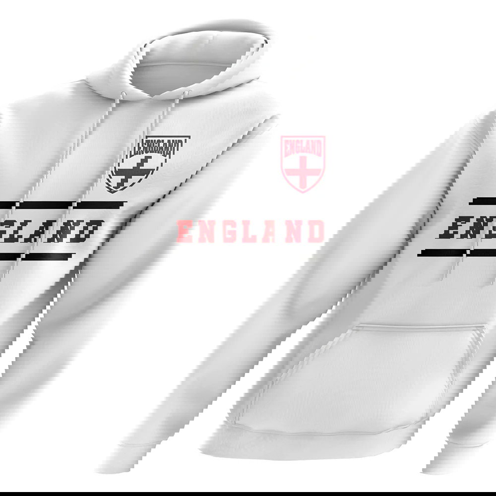 England Core Football Country Hoody (White)