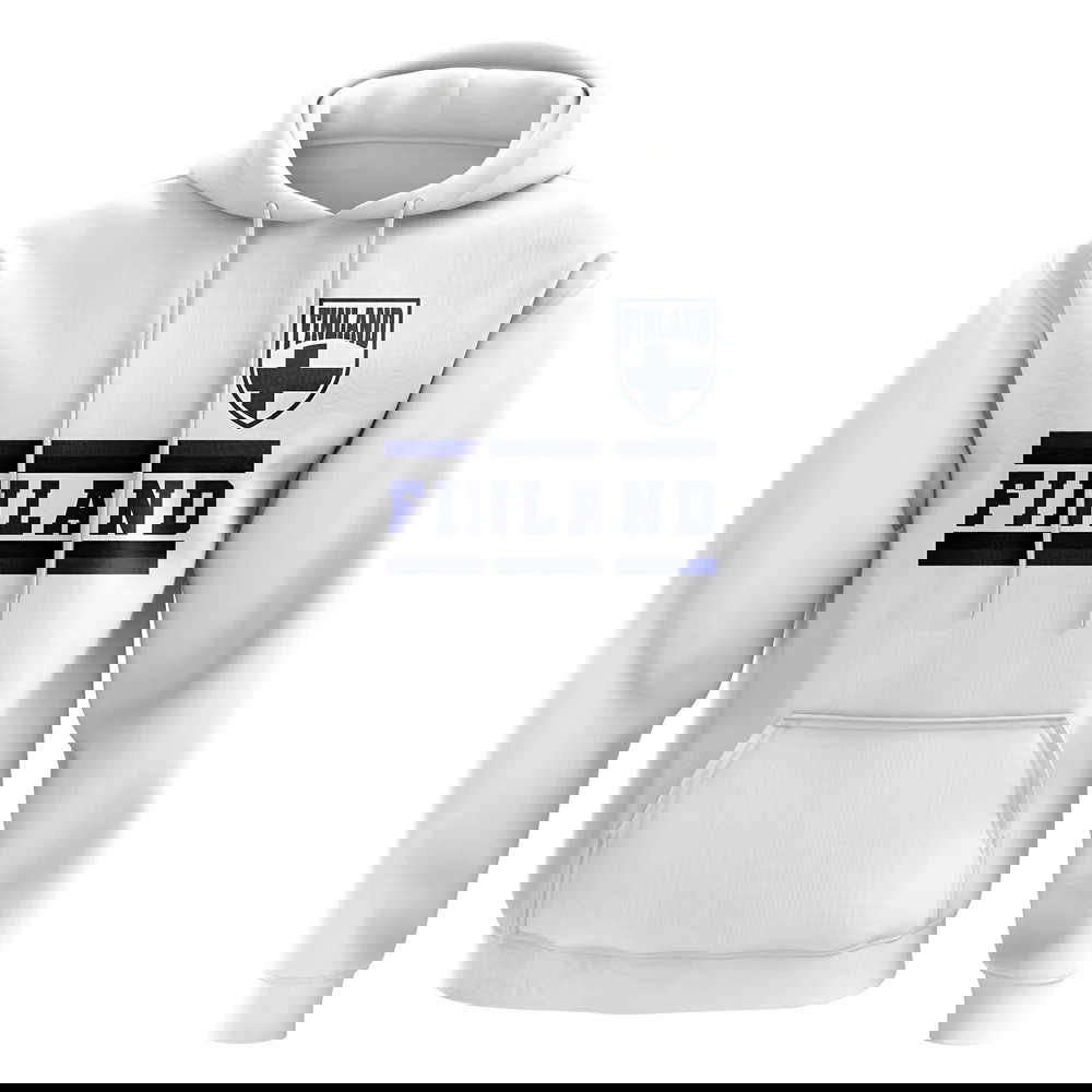 Finland Core Football Country Hoody (White)