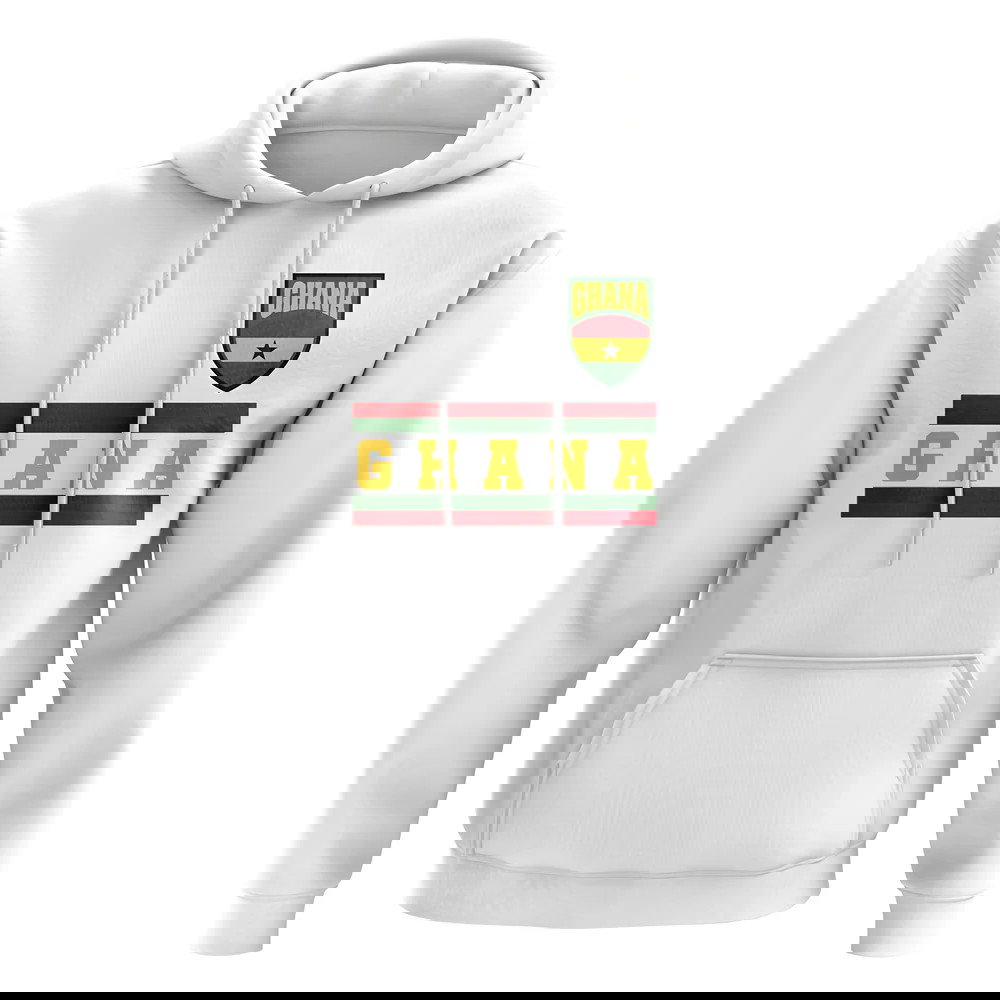 Ghana Core Football Country Hoody (White)