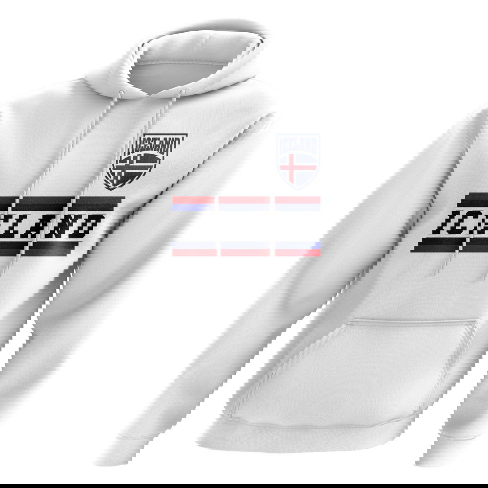 Iceland Core Football Country Hoody (White)