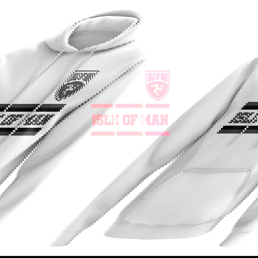 Isle Of Man Core Football Country Hoody (White)