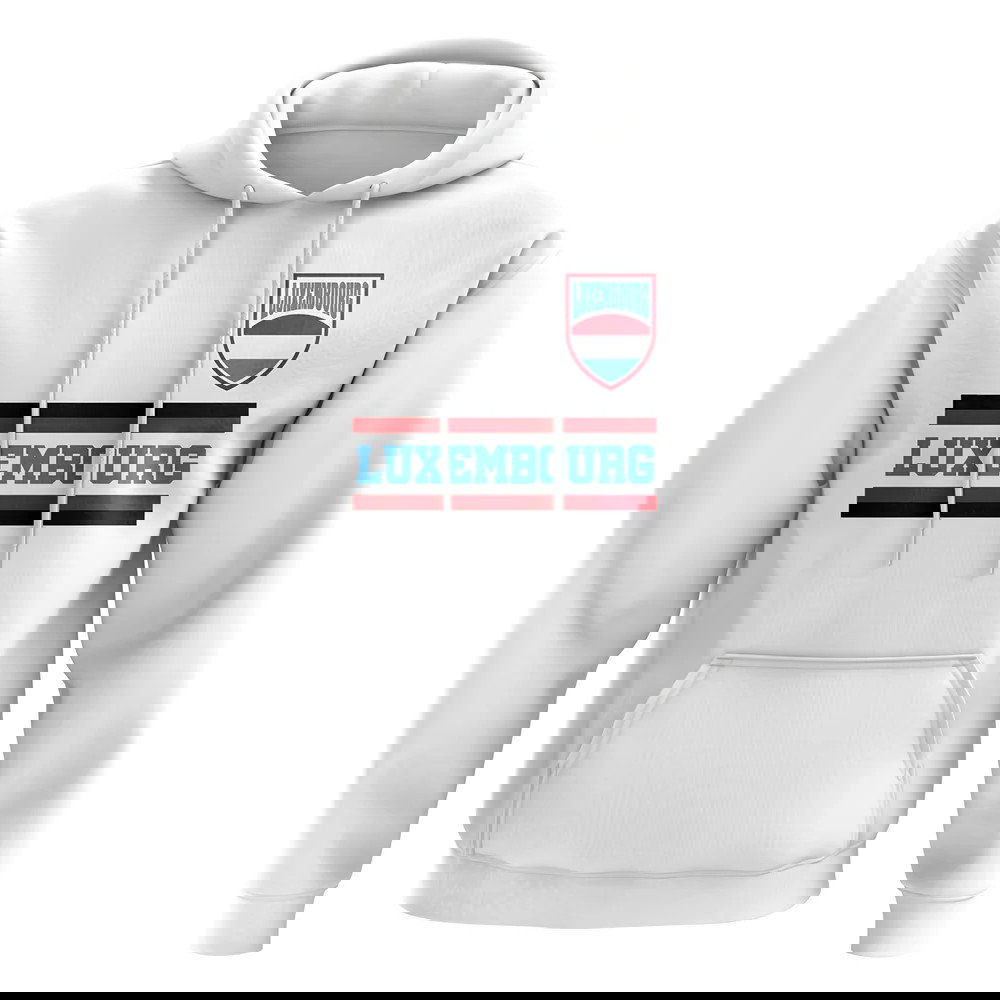 Luxembourg Core Football Country Hoody (White)