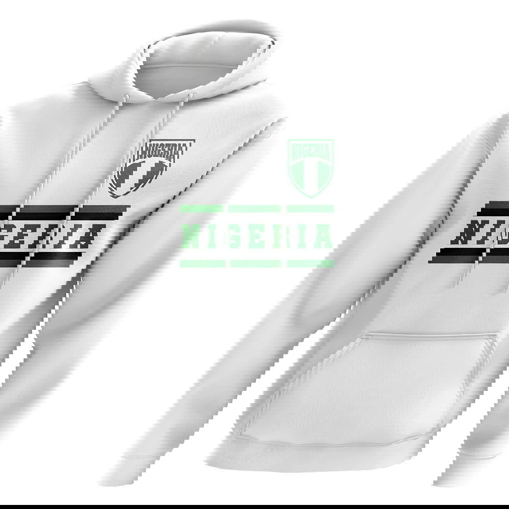 Nigeria Core Football Country Hoody (White)