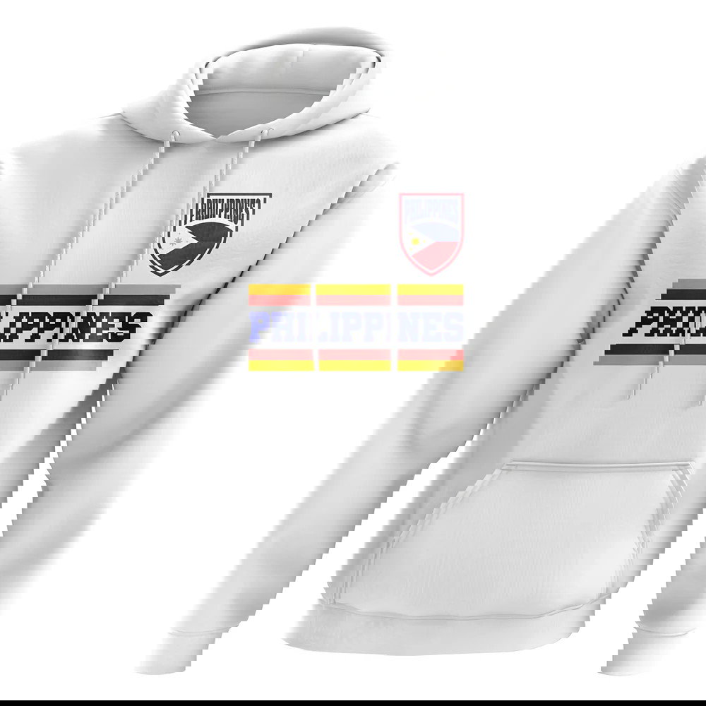 Philippines Core Football Country Hoody (White)