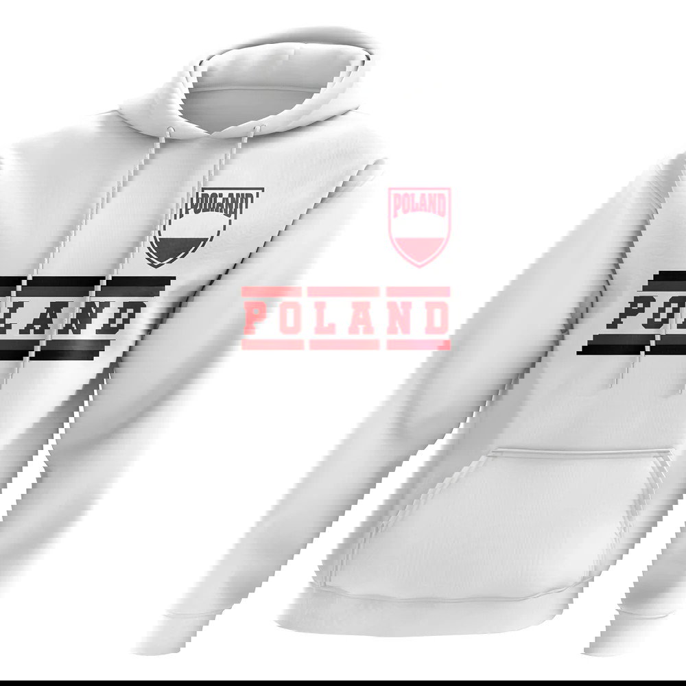 Poland Core Football Country Hoody (White)