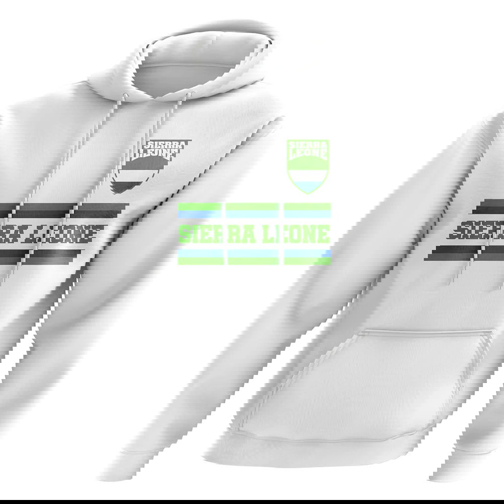 Sierra Leone Core Football Country Hoody (White)