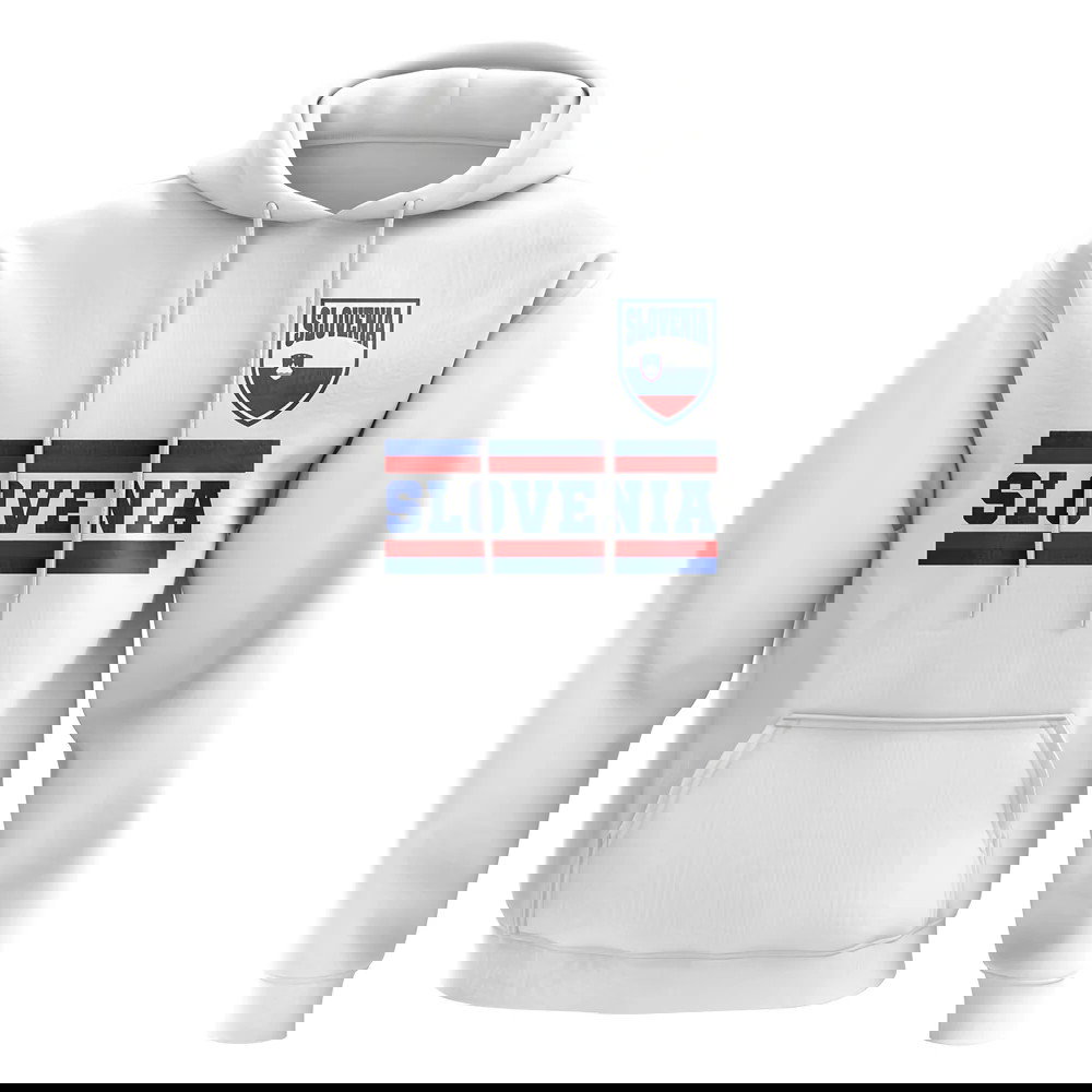 Slovenia Core Football Country Hoody (White)