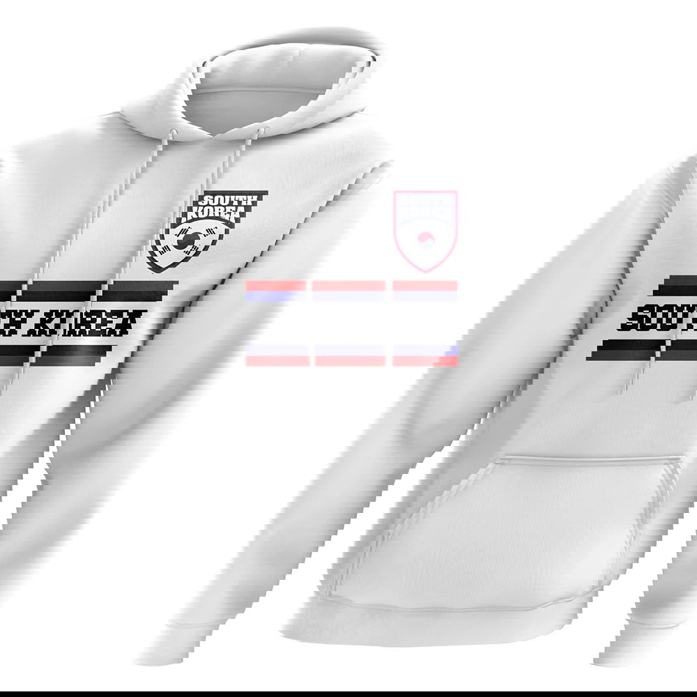 South Korea Core Football Country Hoody (White)