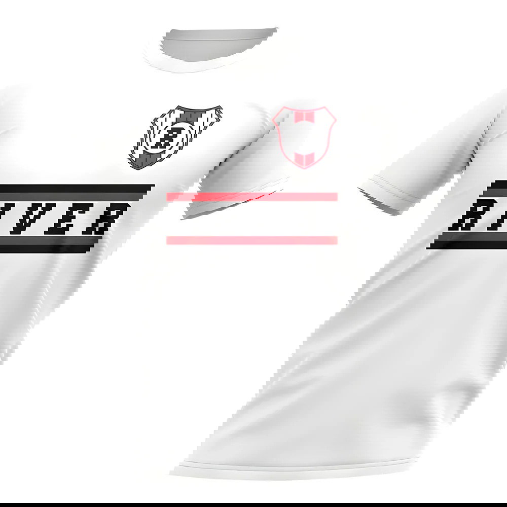 River Plate Core Football Club T-Shirt (White)