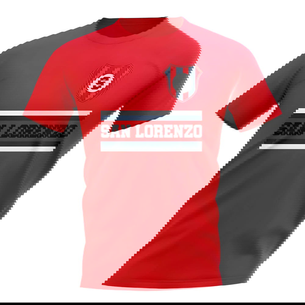 San Lorenzo Core Football Club T-Shirt (Red)