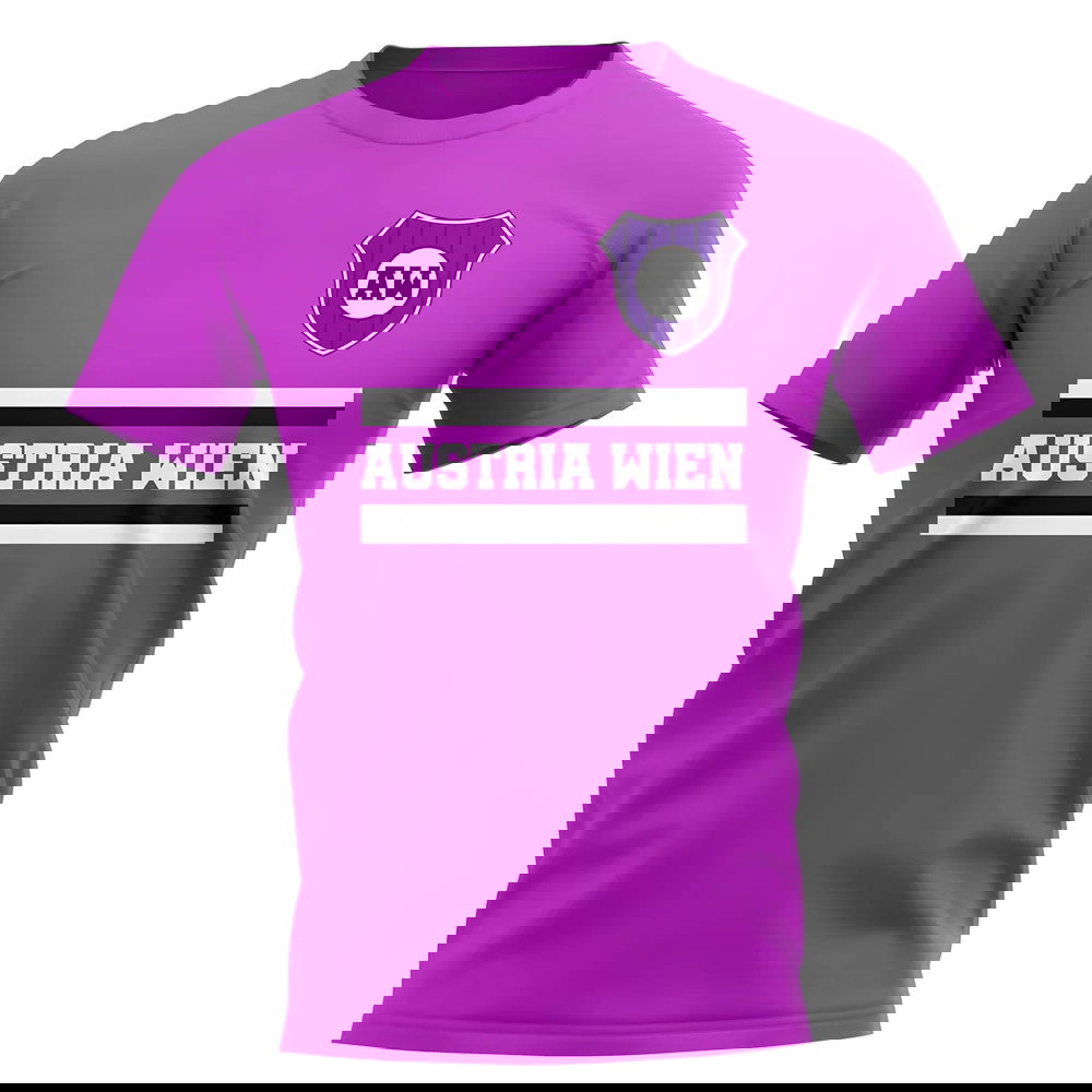 Austria Wien Core Football Club T-Shirt (Purple)