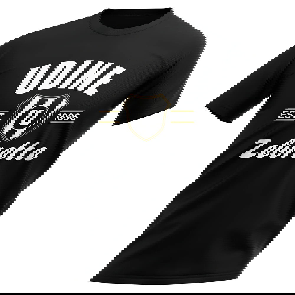Udinese Established Football T-Shirt (Black)