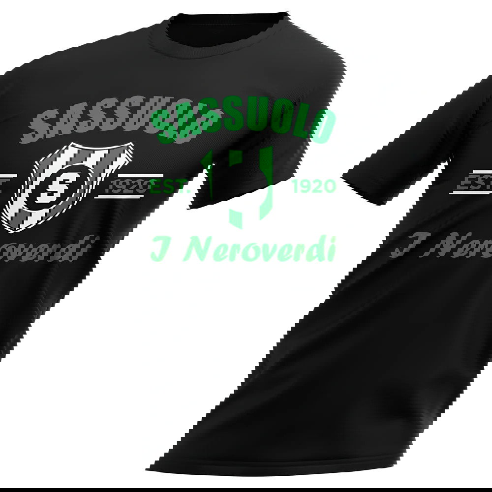Sassuolo Established Football T-Shirt (Black)
