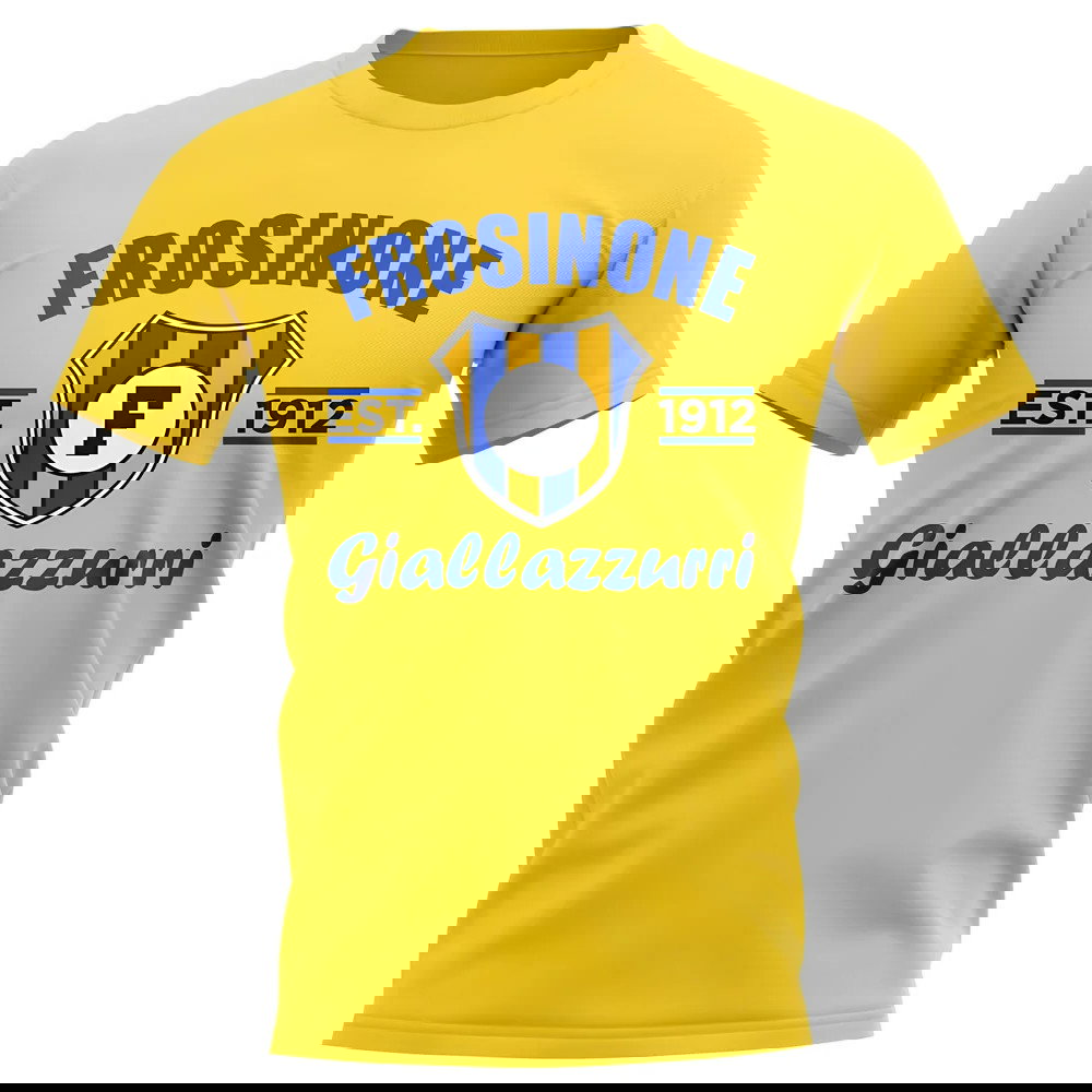Frosinone Established Football T-Shirt (Yellow)