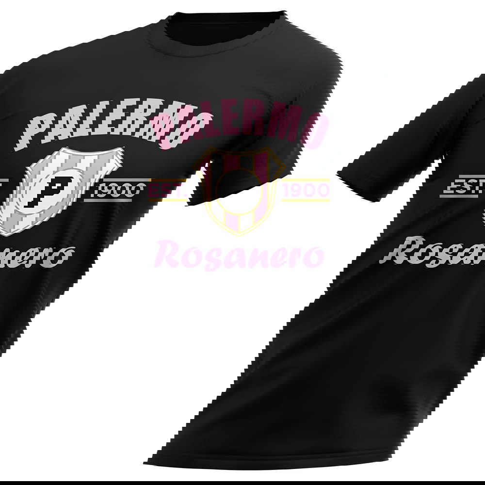 Palermo Established Football T-Shirt (Black)