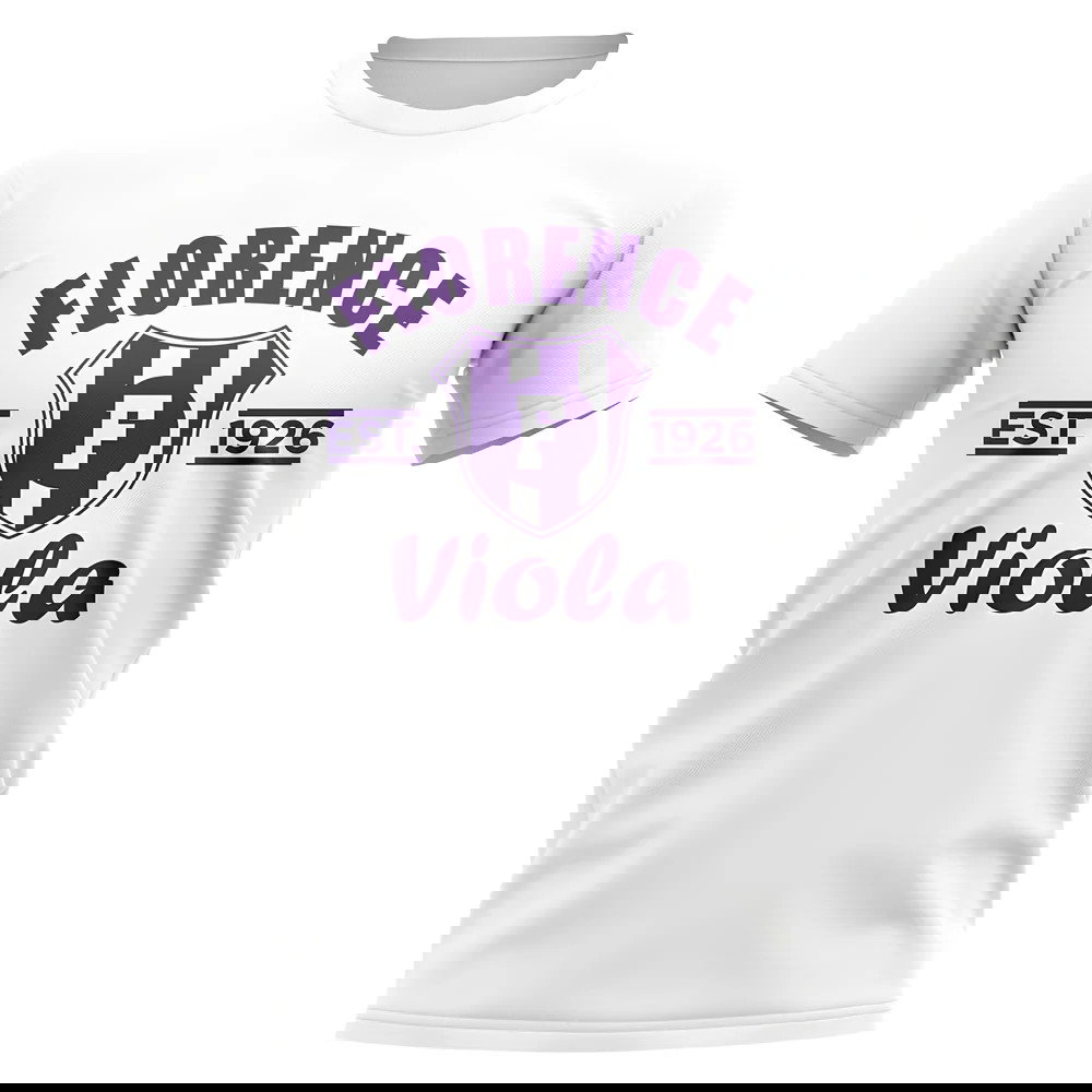 Fiorentina Established Football T-Shirt (White)