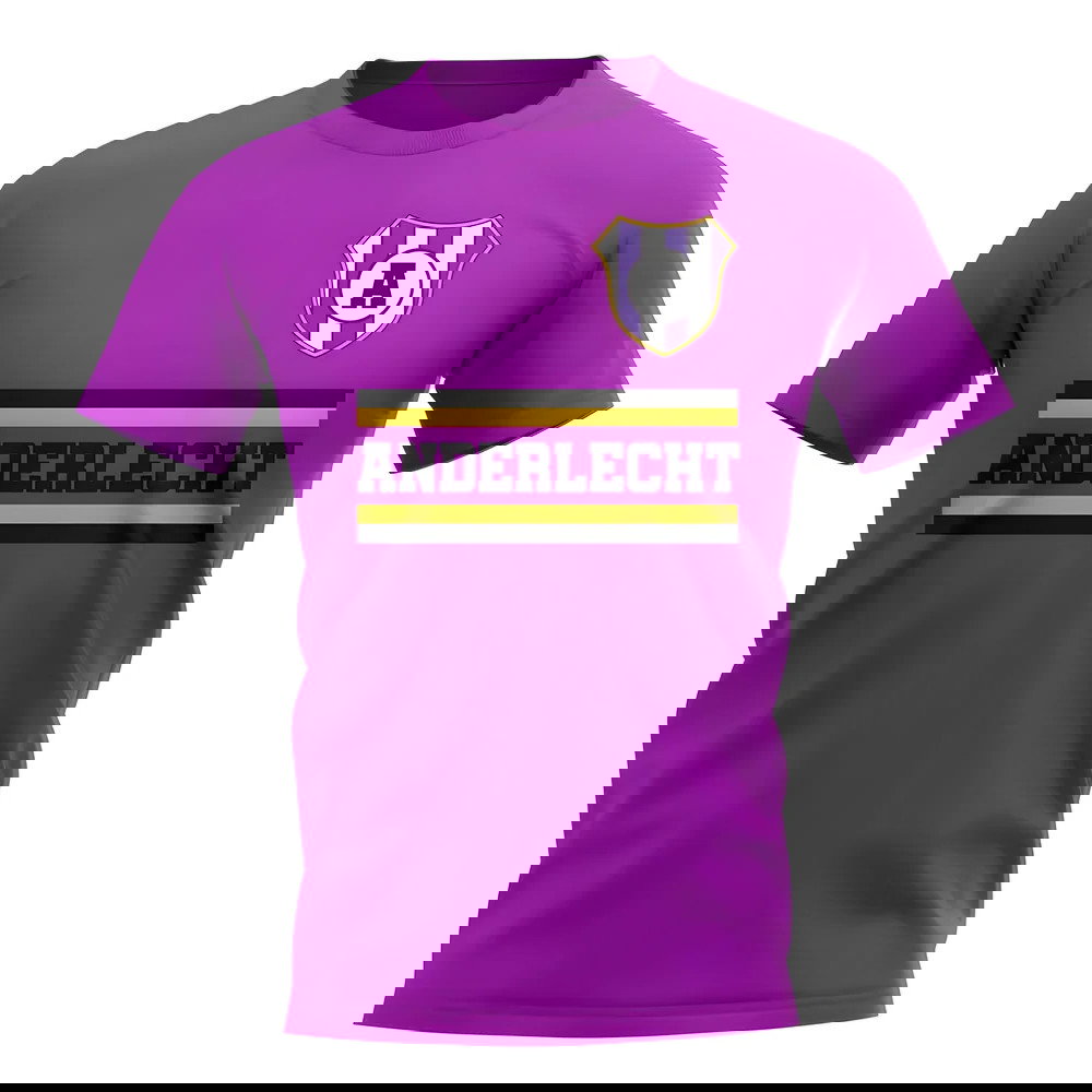 Anderlecht Core Football Club T-Shirt (Purple)
