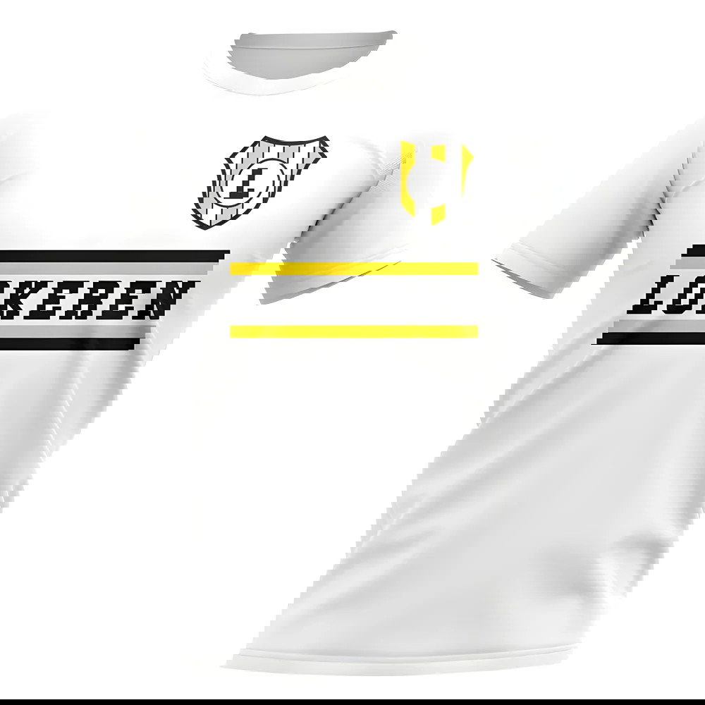 Lokeren Oost-Vlaanderen Core Football Club T-Shirt (White)