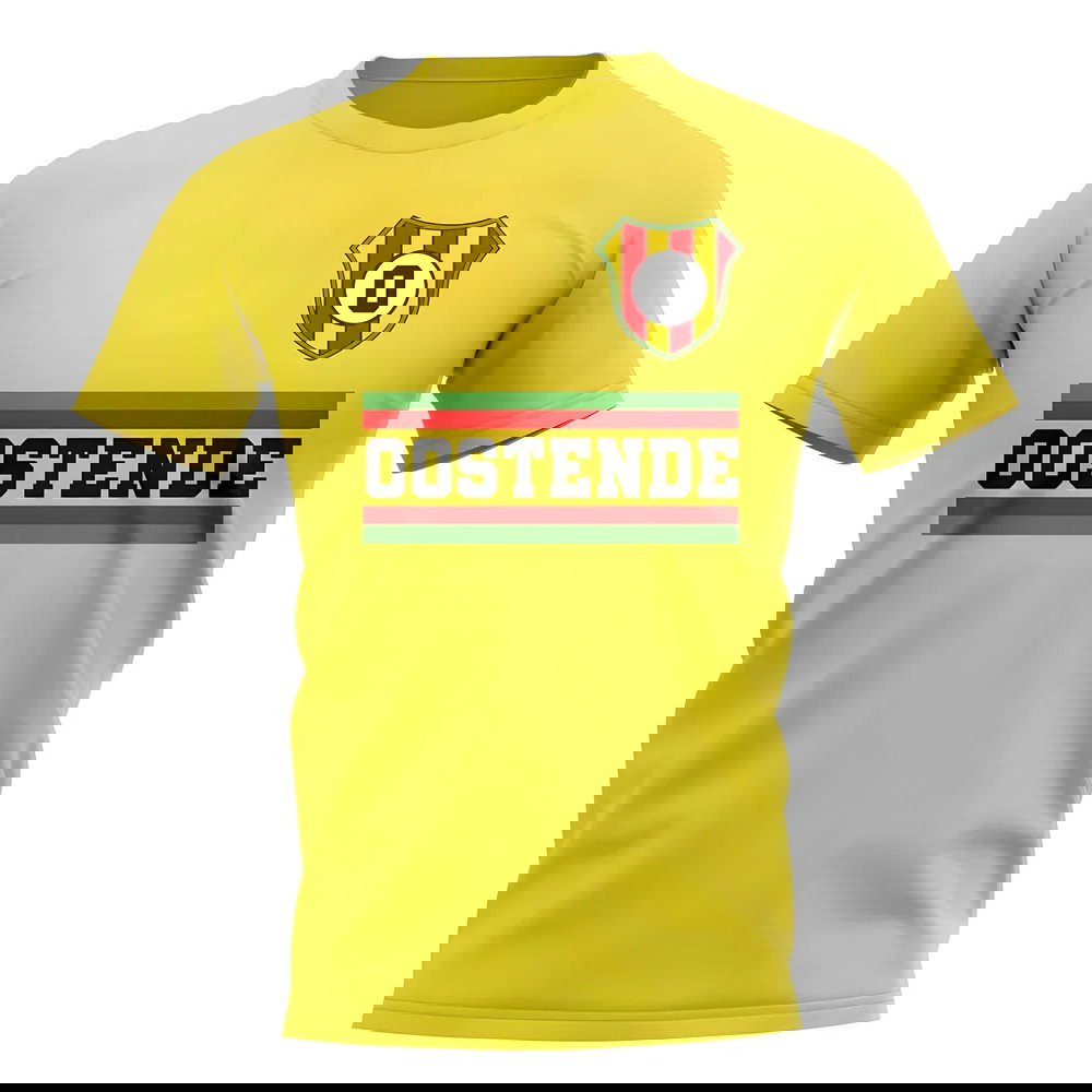 Oostende Core Football Club T-Shirt (Yellow)