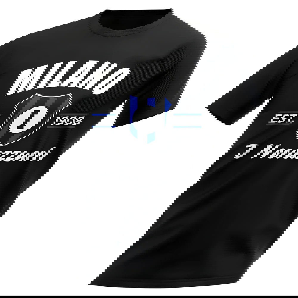 Inter Milan Established Football T-Shirt (Black)