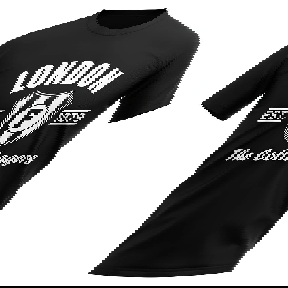 Fulham Established Football T-Shirt (Black)