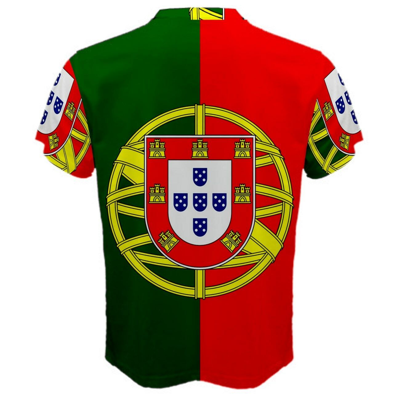 Portugal Coat of Arms Sublimated Sports Jersey - Kids