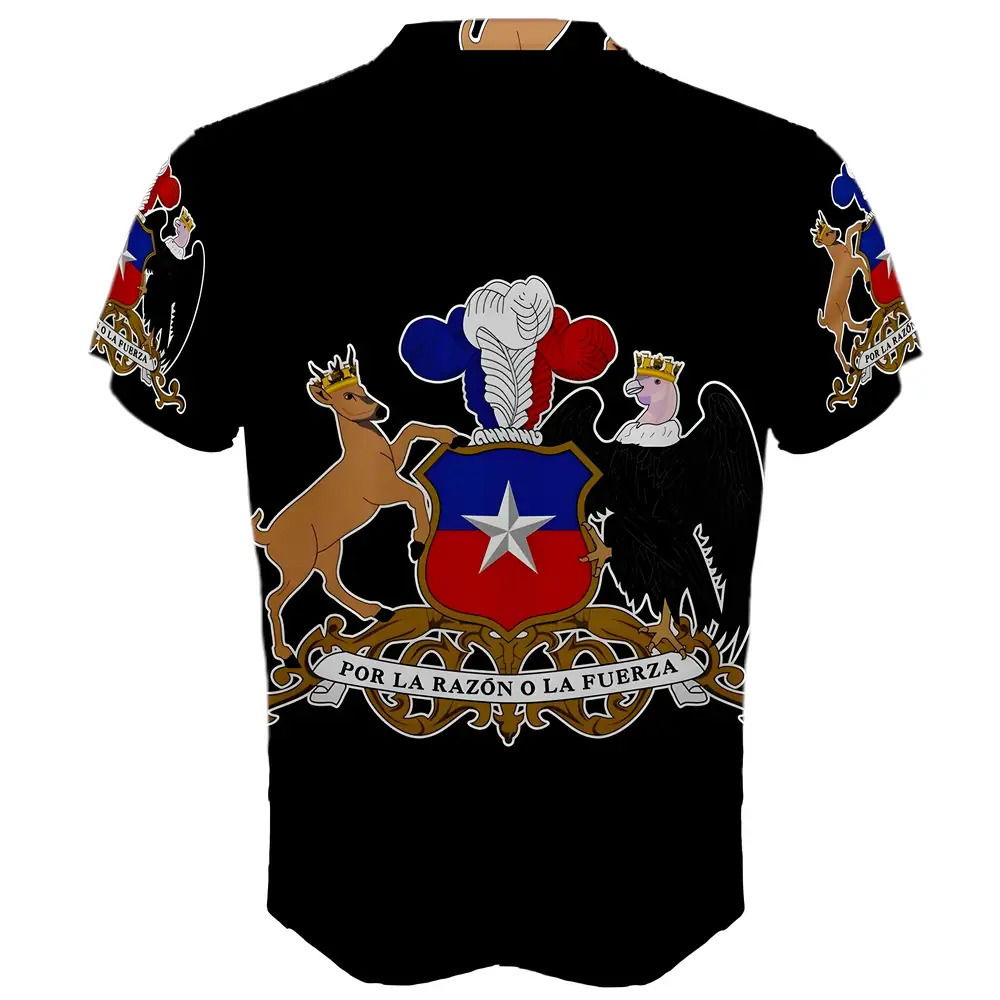 Chile Coat of Arms Sublimated Sports Jersey - Kids