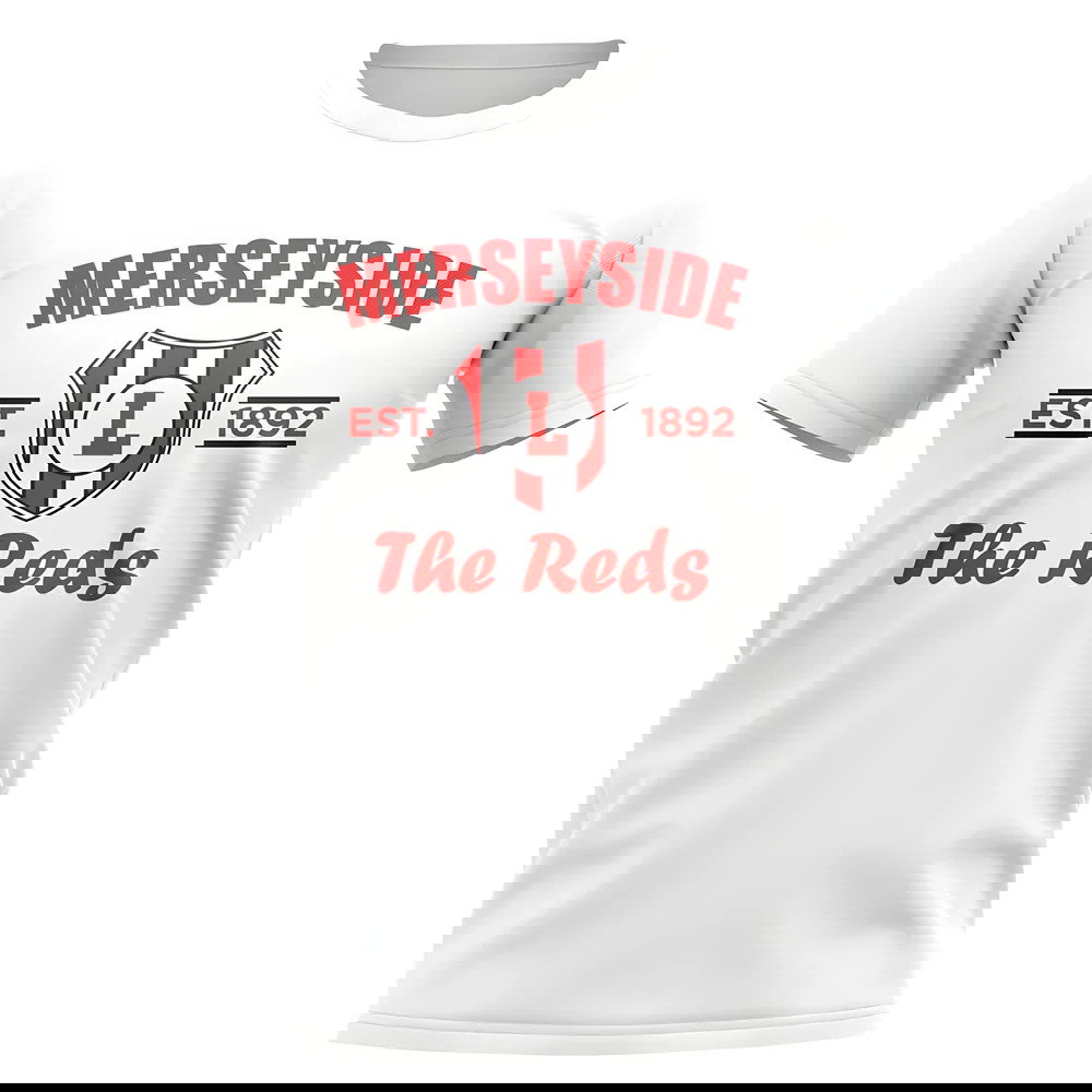 Liverpool Established Football T-Shirt (White)