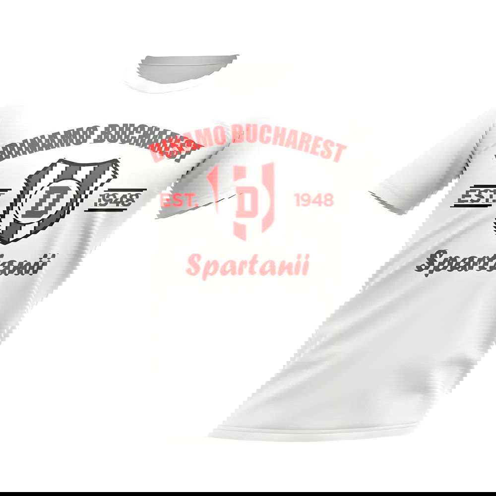 Dinamo Bucharest Established Football T-Shirt (Red)
