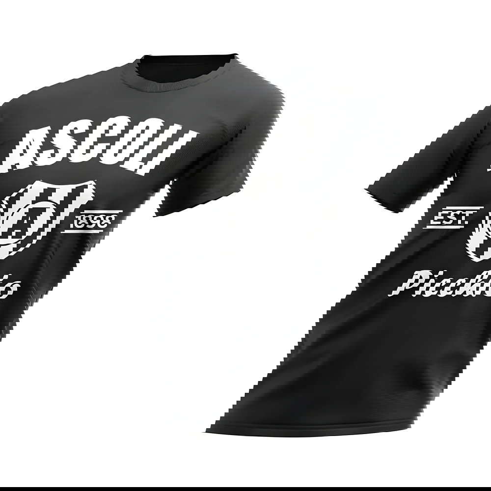 Ascoli Established Football T-Shirt (Black)