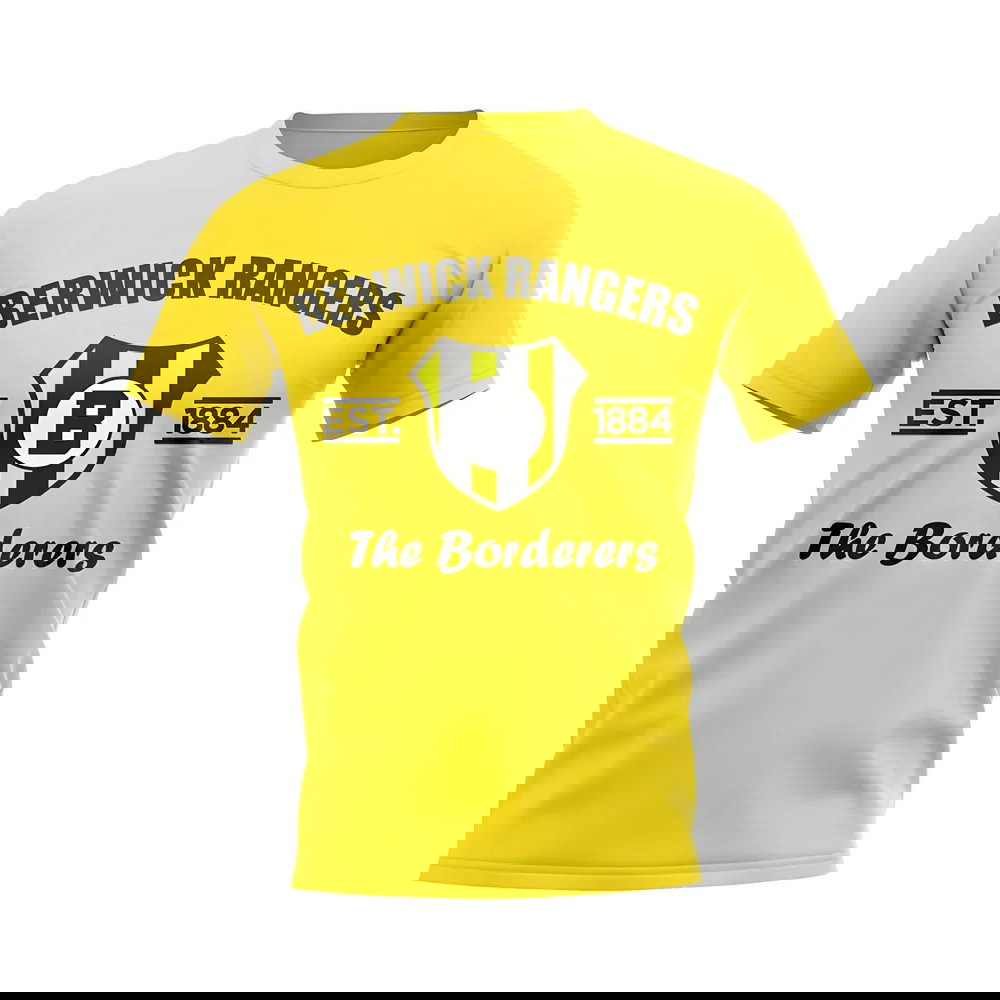 Berwick Rangers Established Football T-Shirt (Yellow)