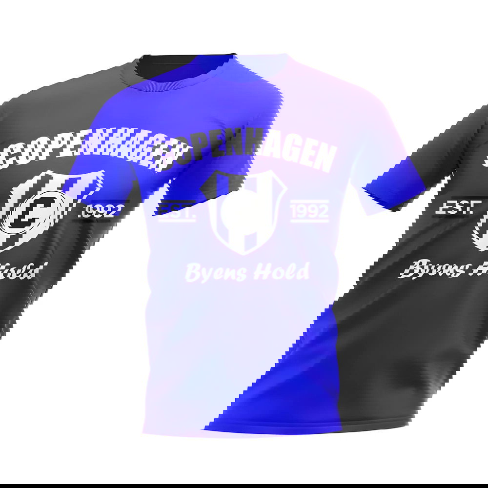 Copenhagen Established Football T-Shirt (Royal)