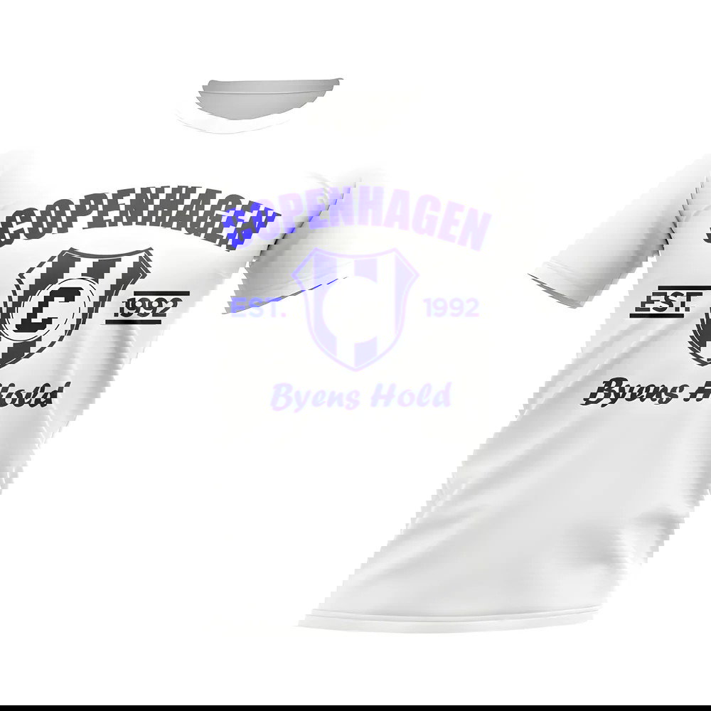 Copenhagen Established Football T-Shirt (White)