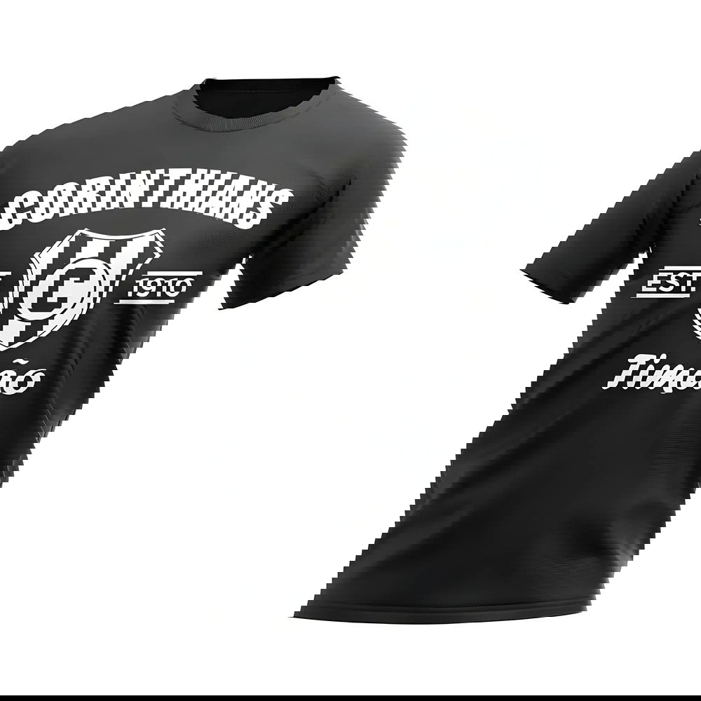 Corinthians Established Football T-Shirt (Black)
