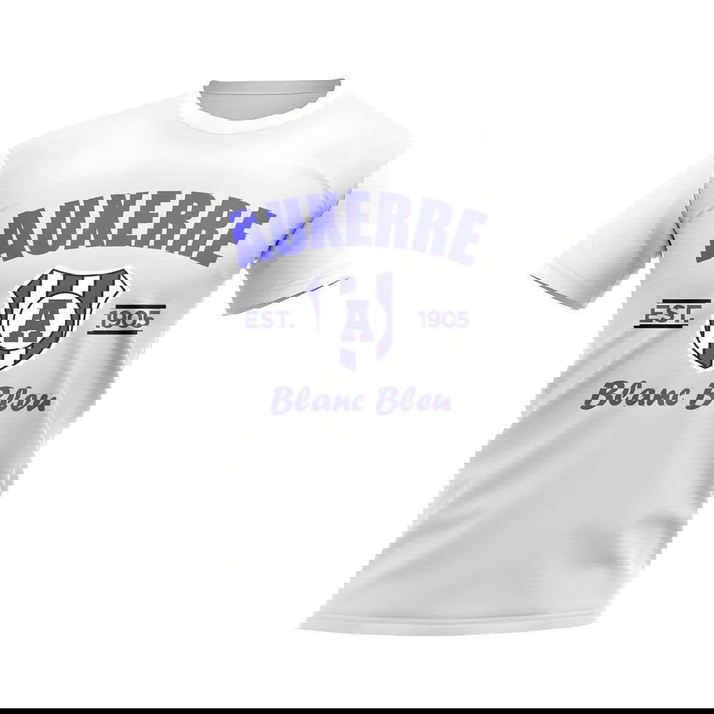 Auxerre Established Football T-Shirt (White)