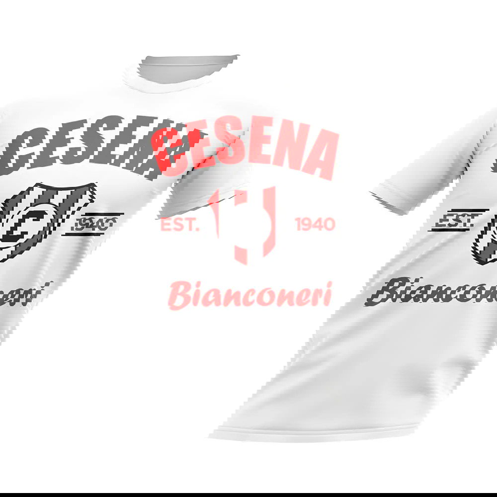 Cesena Established Football T-Shirt (White)
