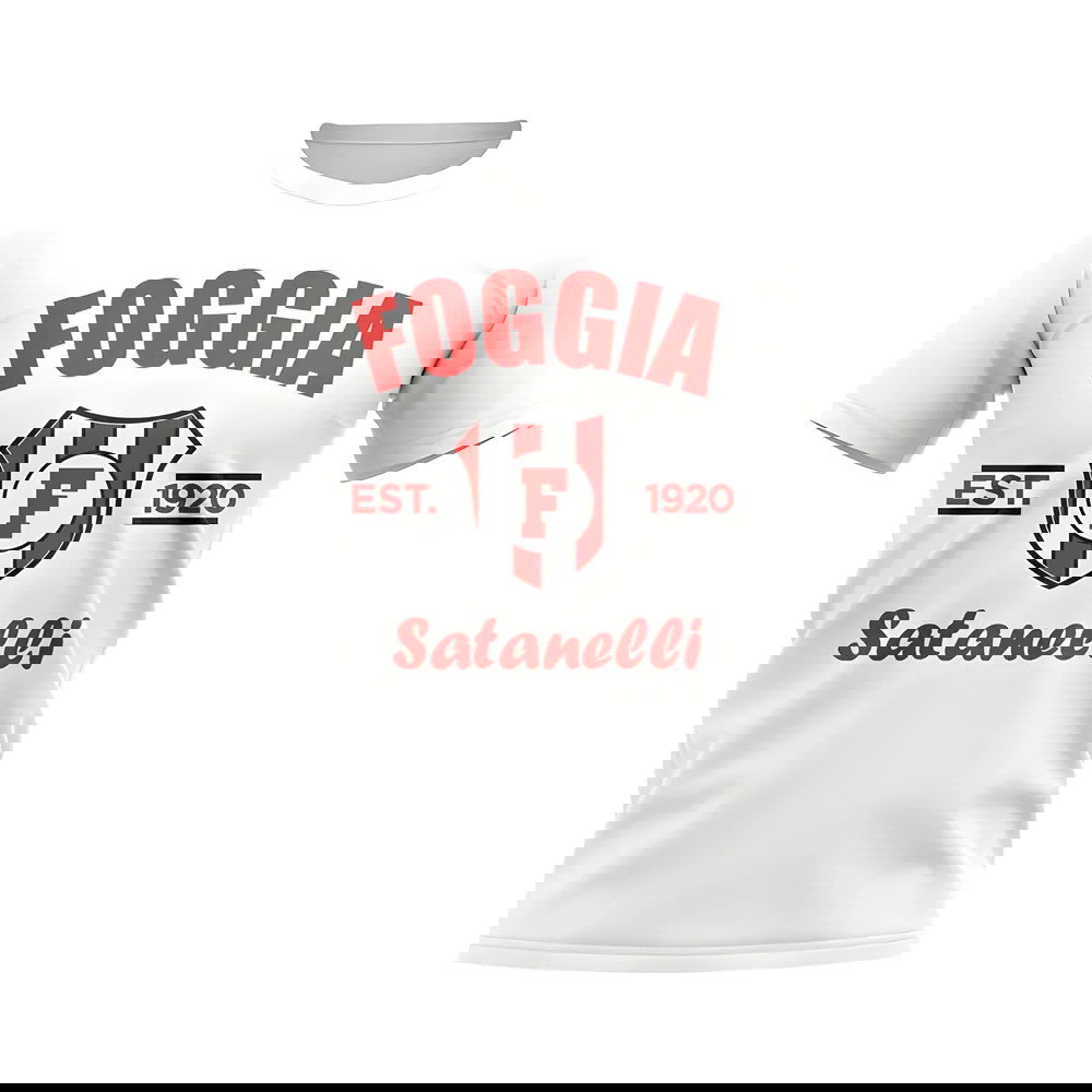 Foggia Established Football T-Shirt (White)