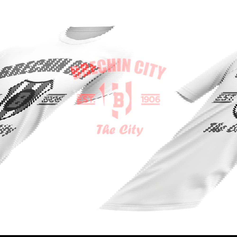 Brechin City Established Football T-Shirt (White)