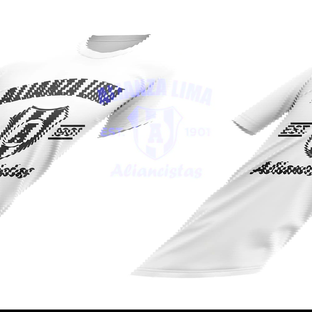 Alianza Lima Established Football T-Shirt (White)