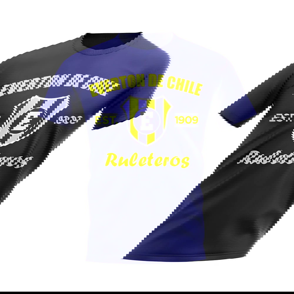 Everton de Chile Established Football T-Shirt (Navy)