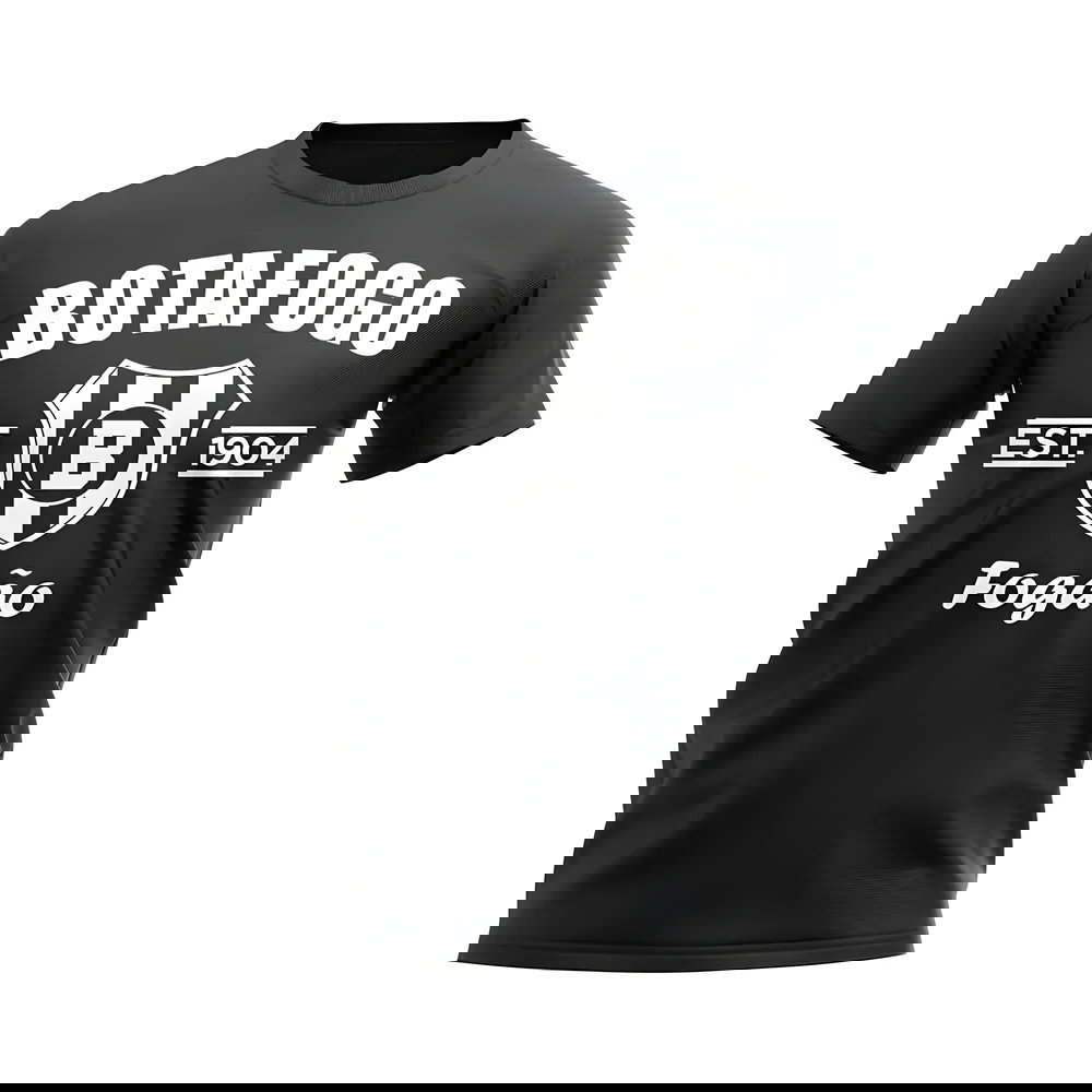 Botafogo Established Football T-Shirt (Black)