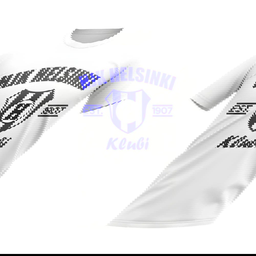 HJK Helsinki Established Football T-Shirt (White)
