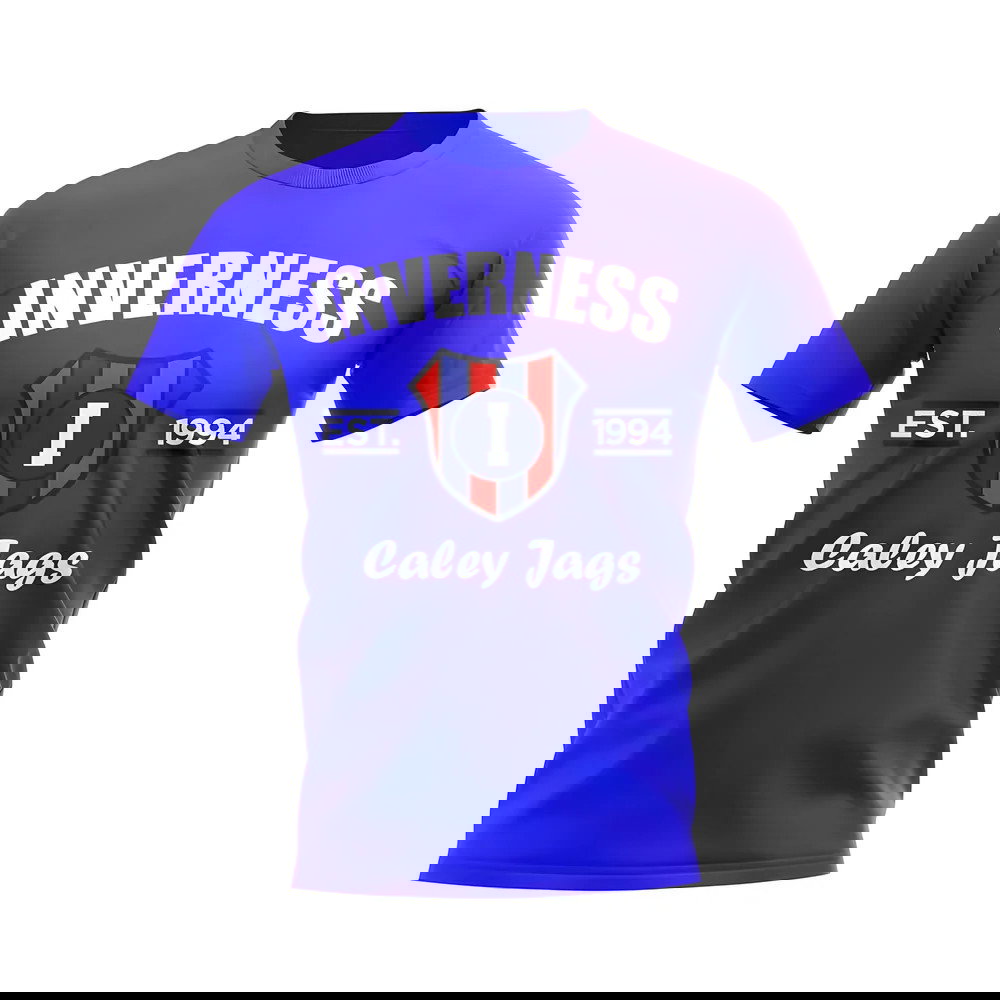 Inverness Established Football T-Shirt (Royal)
