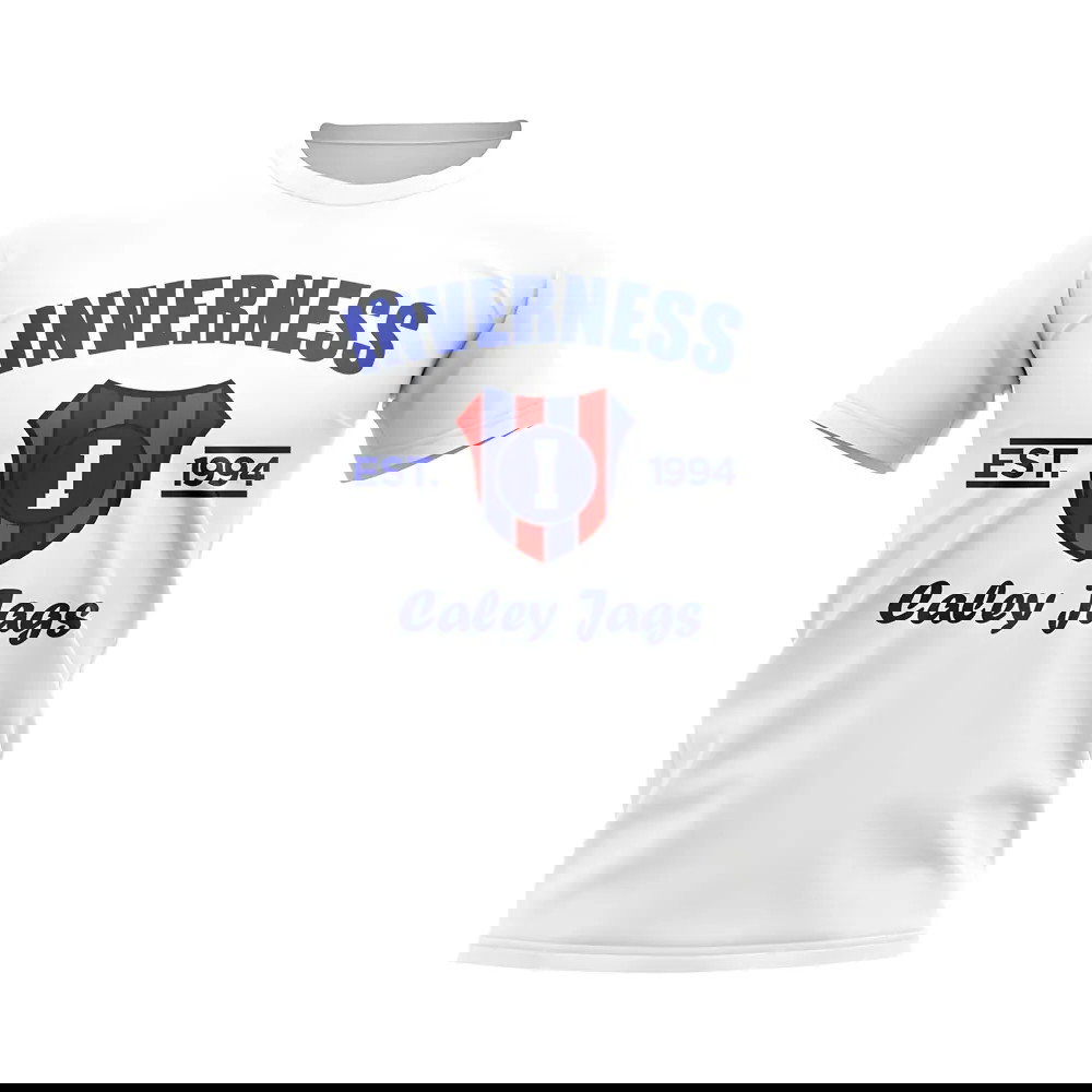 Inverness Established Football T-Shirt (White)